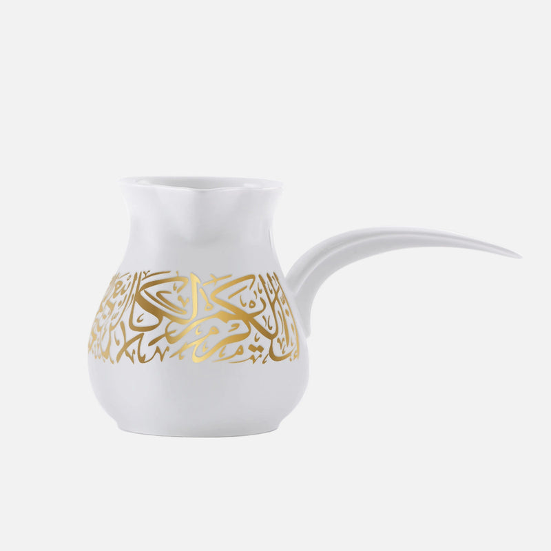 Dimlaj Kareem Large Turkish Coffee Pot (22K) gold gilded