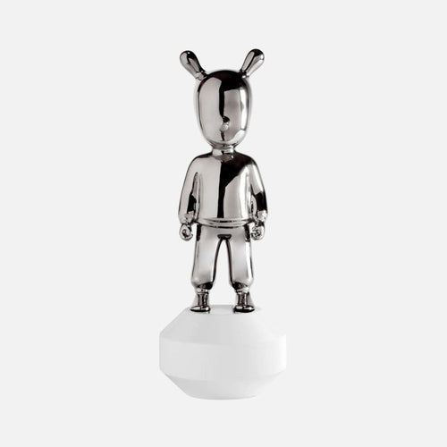 The Silver Guest Figurine. Small Model.
