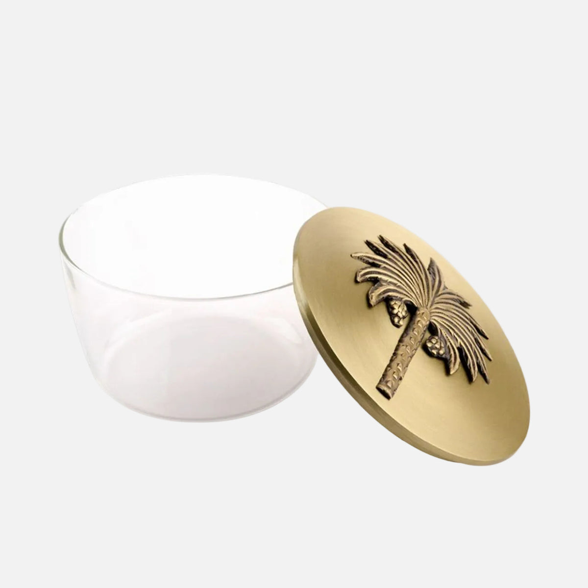 Candy Jar – Embossed Palm (Small)