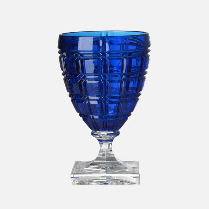 Winston Acrylic Wine Glass, Royal Blue