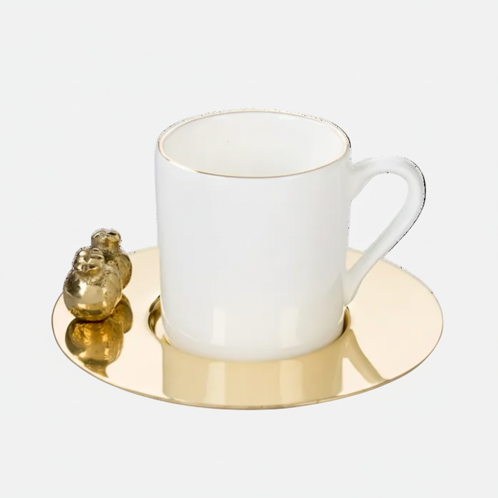 3D Pomegranate Espresso Cups (Set of 6)