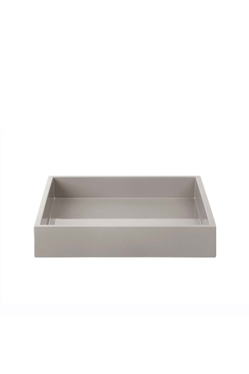 LUX Lacquer Tray, Fawn, 19x19x3.5cm