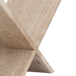 Travertine Handmade Bookbed – Natural