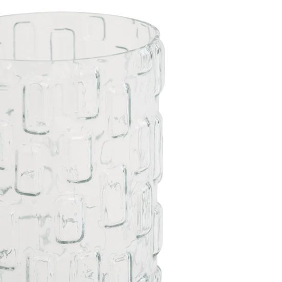 Esa Handmade Recycled Glass Vase – Transparent