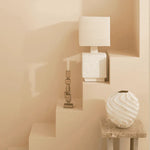 Ribbed Handmade Ceramic Vase – Sand