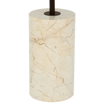 Side Table Macy B – Beige Marble & Metal