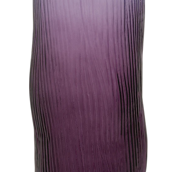 Yuli Gradient Recycled Glass Vase – Prune to Lilac