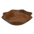 Bonnie Handcrafted Mango Wood Serving Bowl – Golden Oak