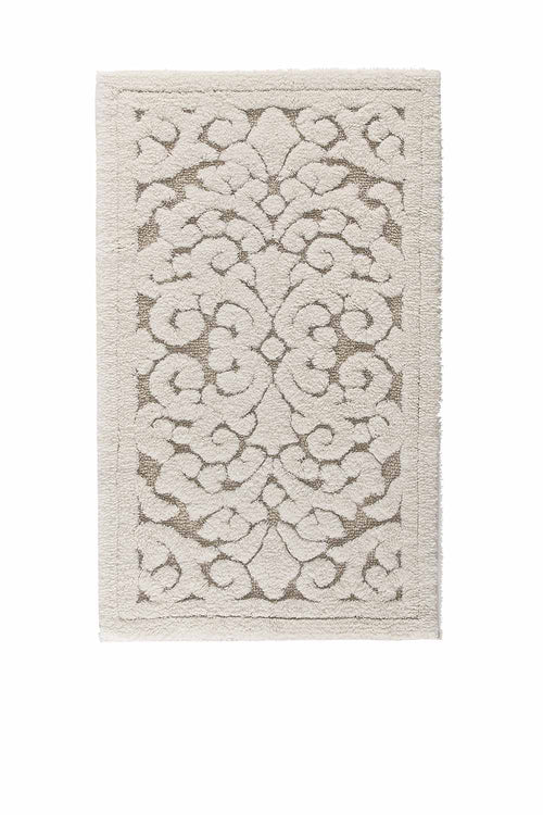 Linen Vintage Bath Rug, 60x100cm