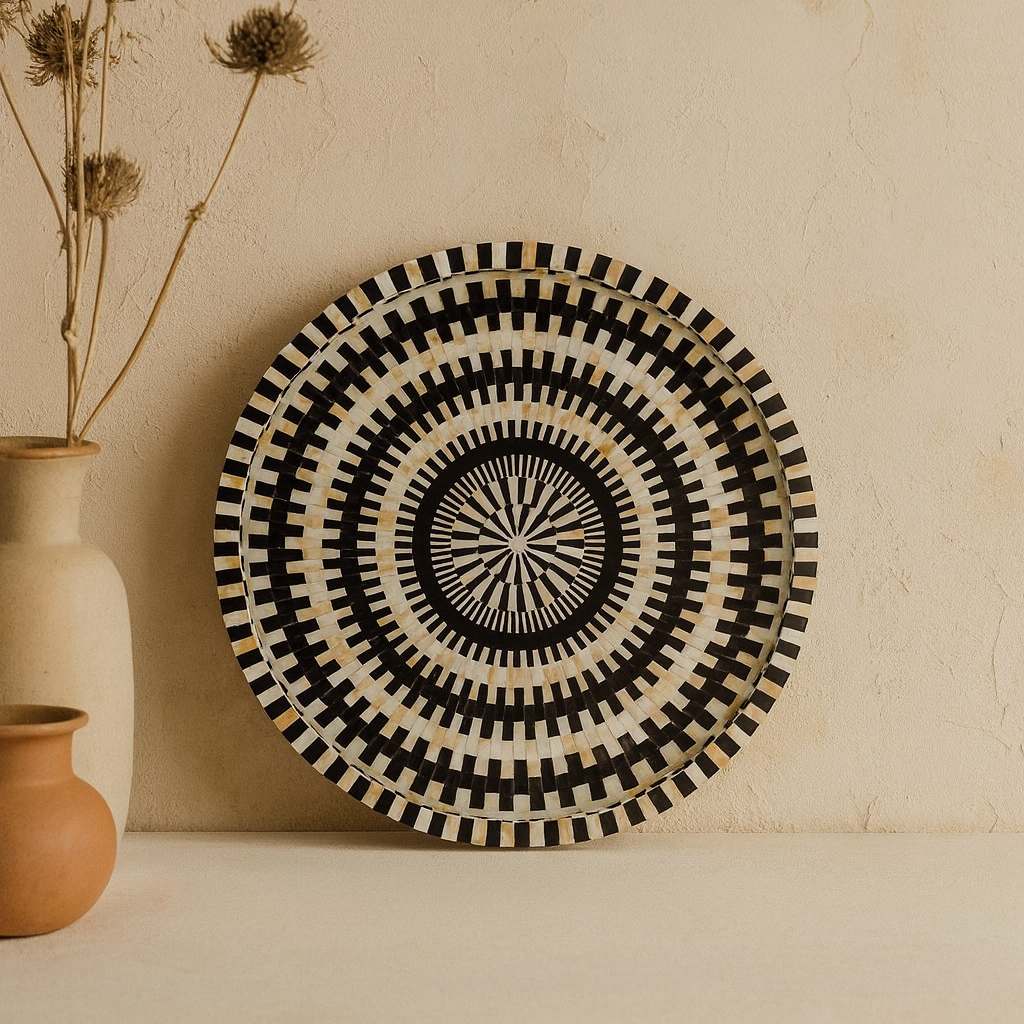 Finlay Inlay Tray Large – Handcrafted Decor