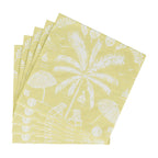 Palms And Parasols Key Lime Luncheon Napkins