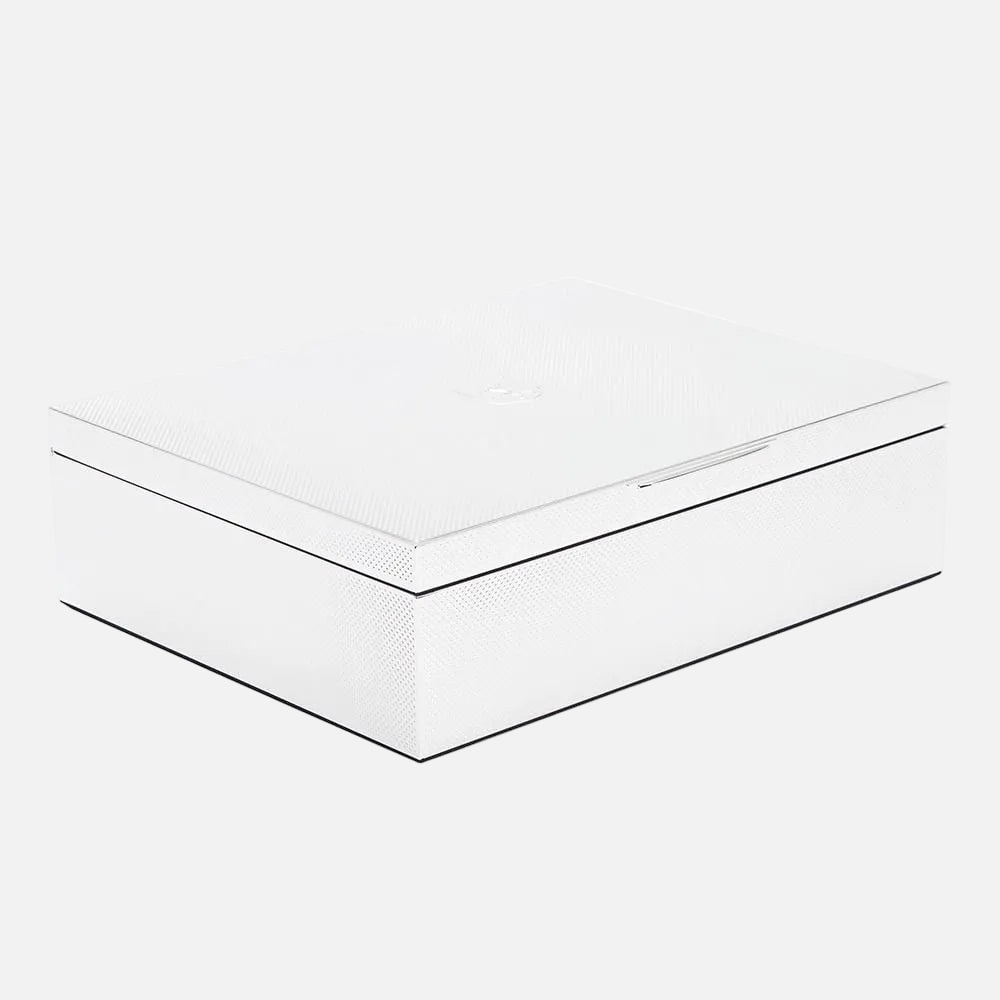 Silver Large Watch Jewellery and Legacy Box