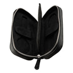 Philipp 2 Piece Watch Zip Case - Black