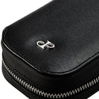 Philipp 2 Piece Watch Zip Case - Black