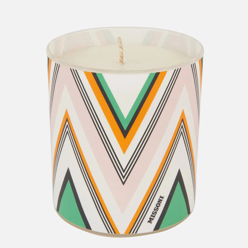 Missoni Capri Zig Zag Scented Candle – Multicoloured