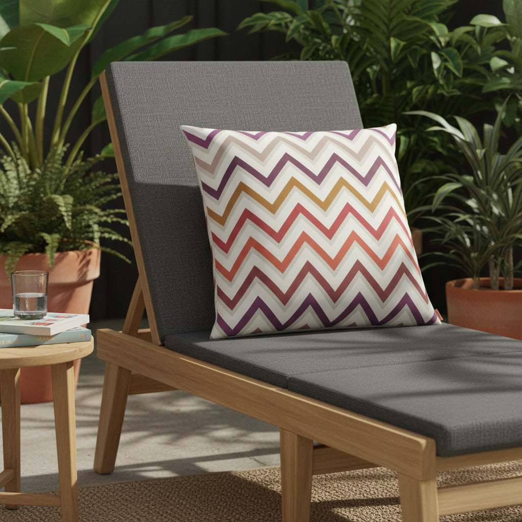 Missoni Watamu Zig Zag Outdoor Cushion – 60x60 cm