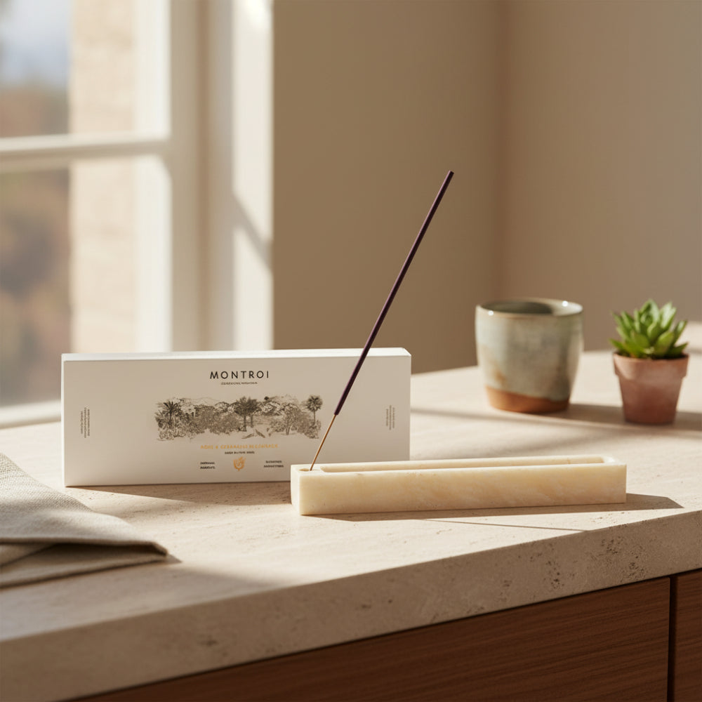 Montroi — Rose &amp; Geranium Flashback Incense (100 Sticks)