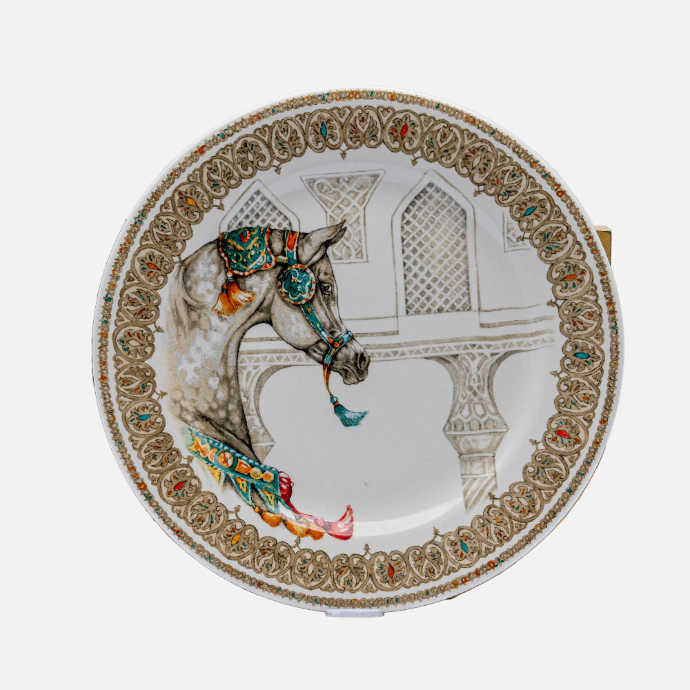 Chevaux Du Vent - Set of 6 assorted dessert plates
