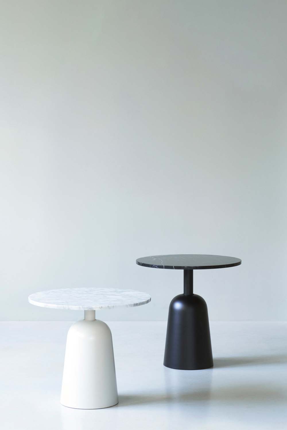 Turn Table Marble, White