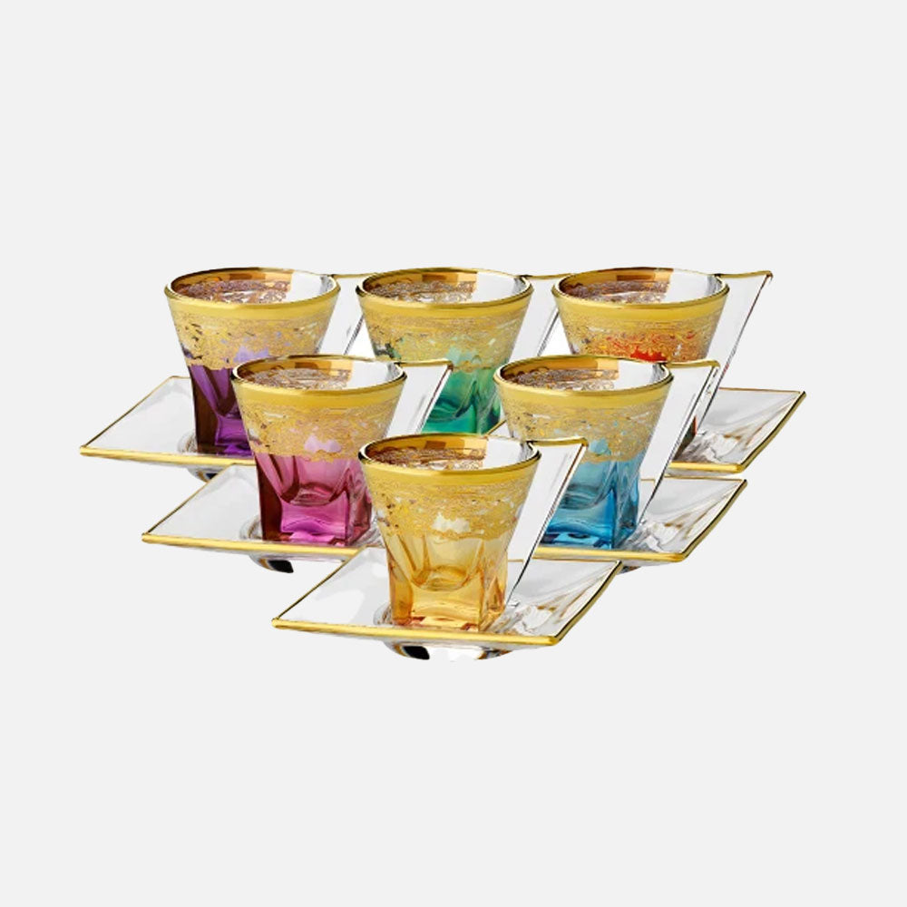 Fusion Colours Tea Cup & Saucer