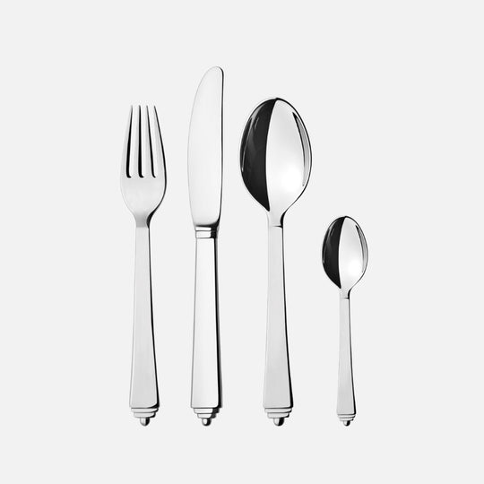 24 Pc Pyramid Cutlery Set, 6 Settings