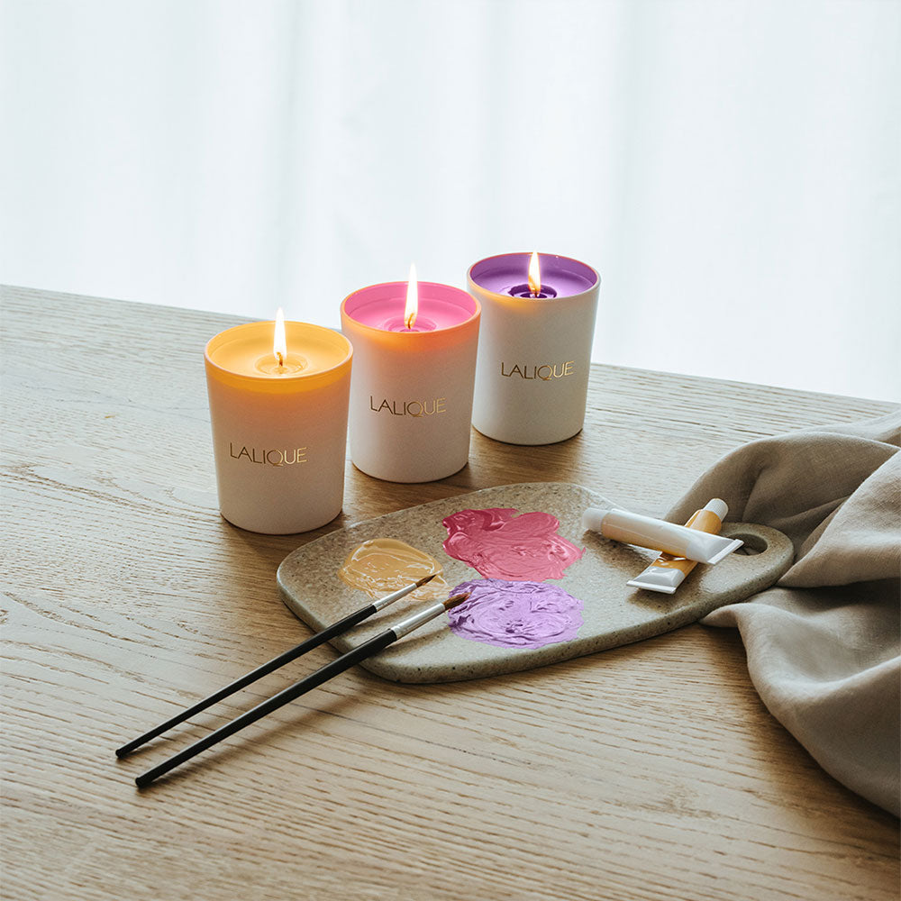 Les compositions parfumées, Sweet Amber, Scented Candle (190g )