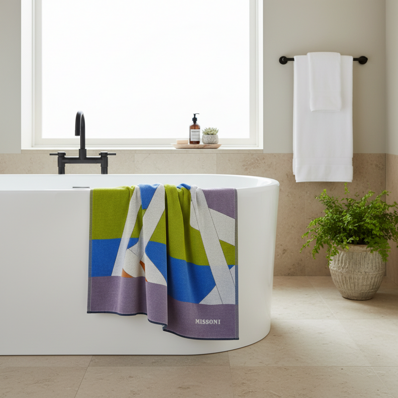 Acapulco beach towel 180x100 cm in cotton terry