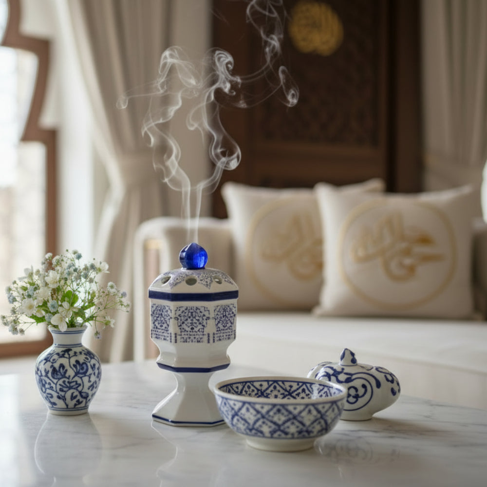 Mabkhara With Tray And Lid for Home