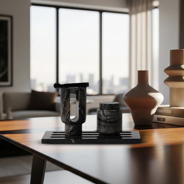 مجموعة مبخر لونا ماربل
