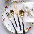 Fiocco Bow Napin Rings, Set of 4
