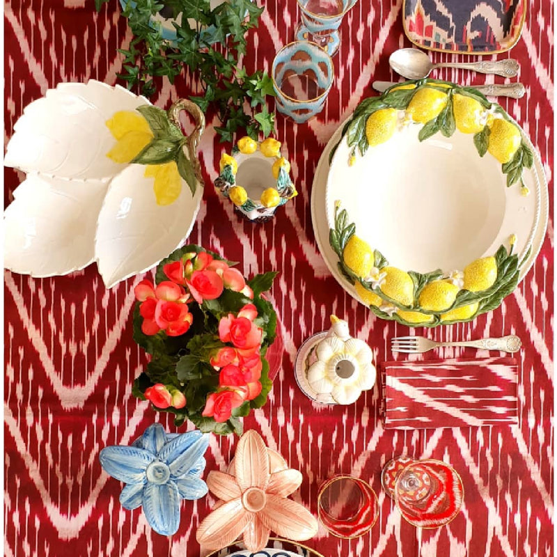 Lemon Collection Hand-Painted Ceramic Starter Dish No. 3