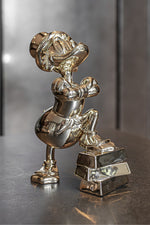 Uncle Scrooge Ingots Chromed Small Figurine - Gold