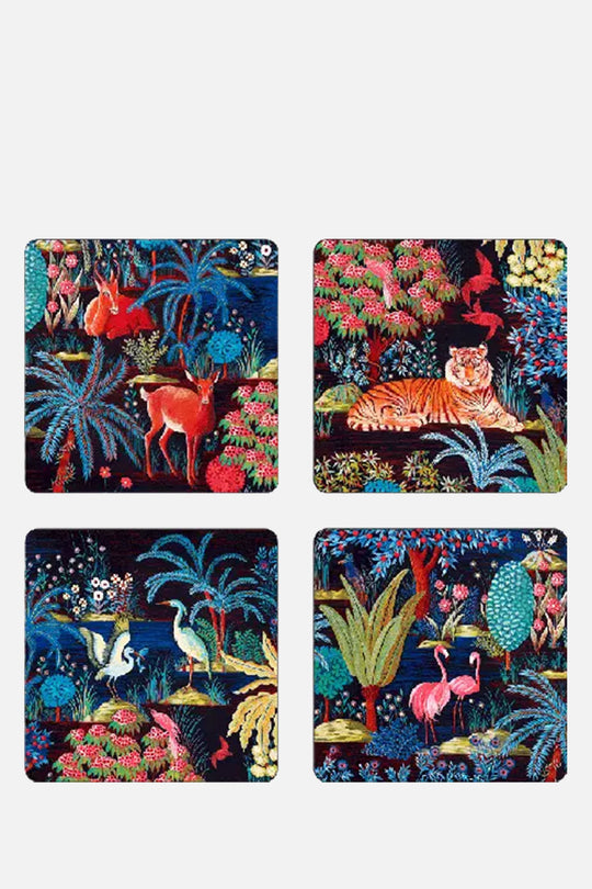 Set of 4 coasters - The Palace Garden