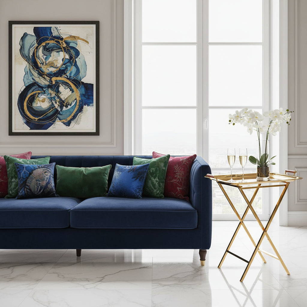 Abhika Hermitage Tray – Gold