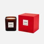 Library Wood Travel From Home Scented Candle