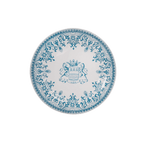 Les Dèpareillèes Bleu Assorted Dessert Plates, 23cm, Set of 6