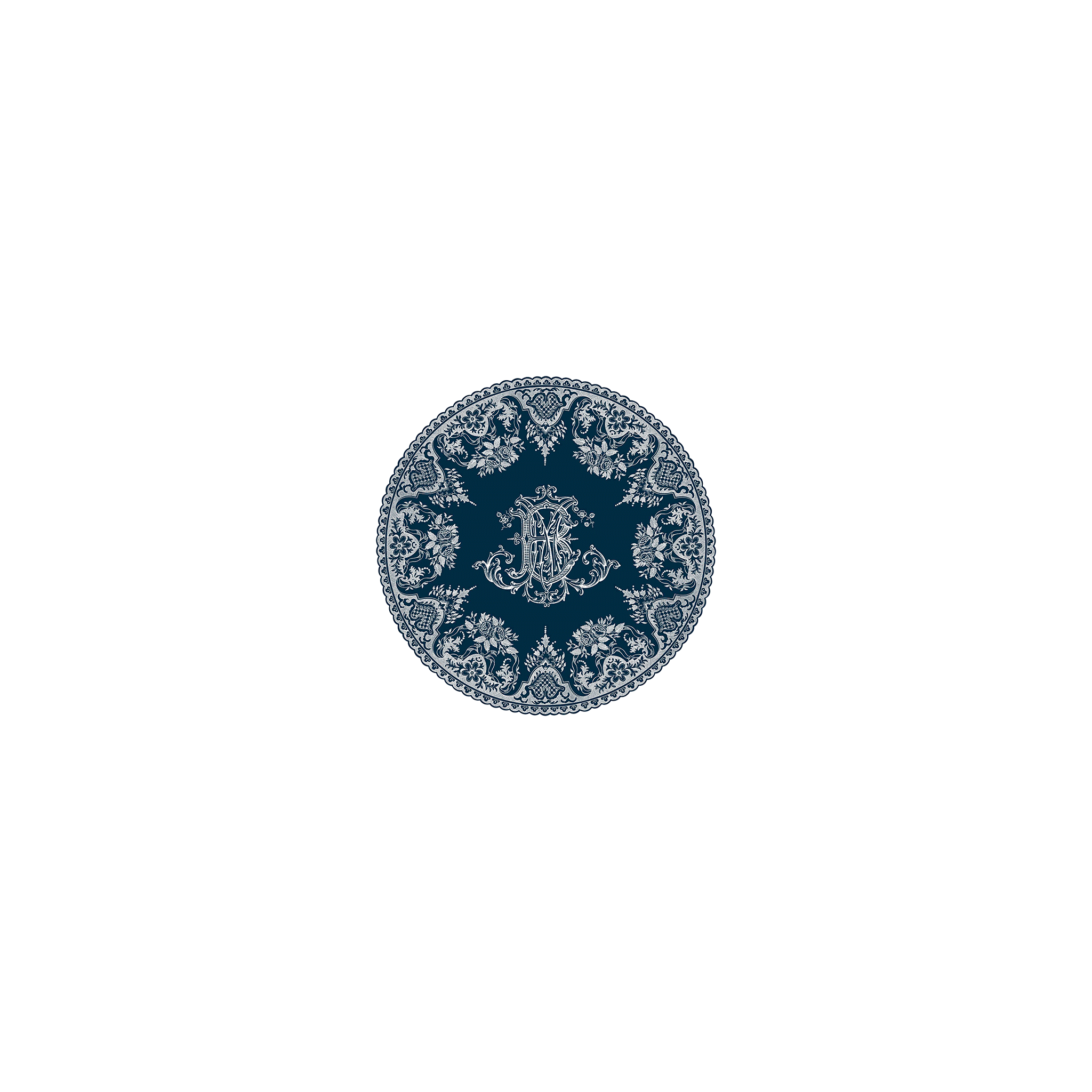 مجموعة من 6 أطباق متنوعة غير متطابقة - Les Dépareillées Blue (قطر 12,8 سم)