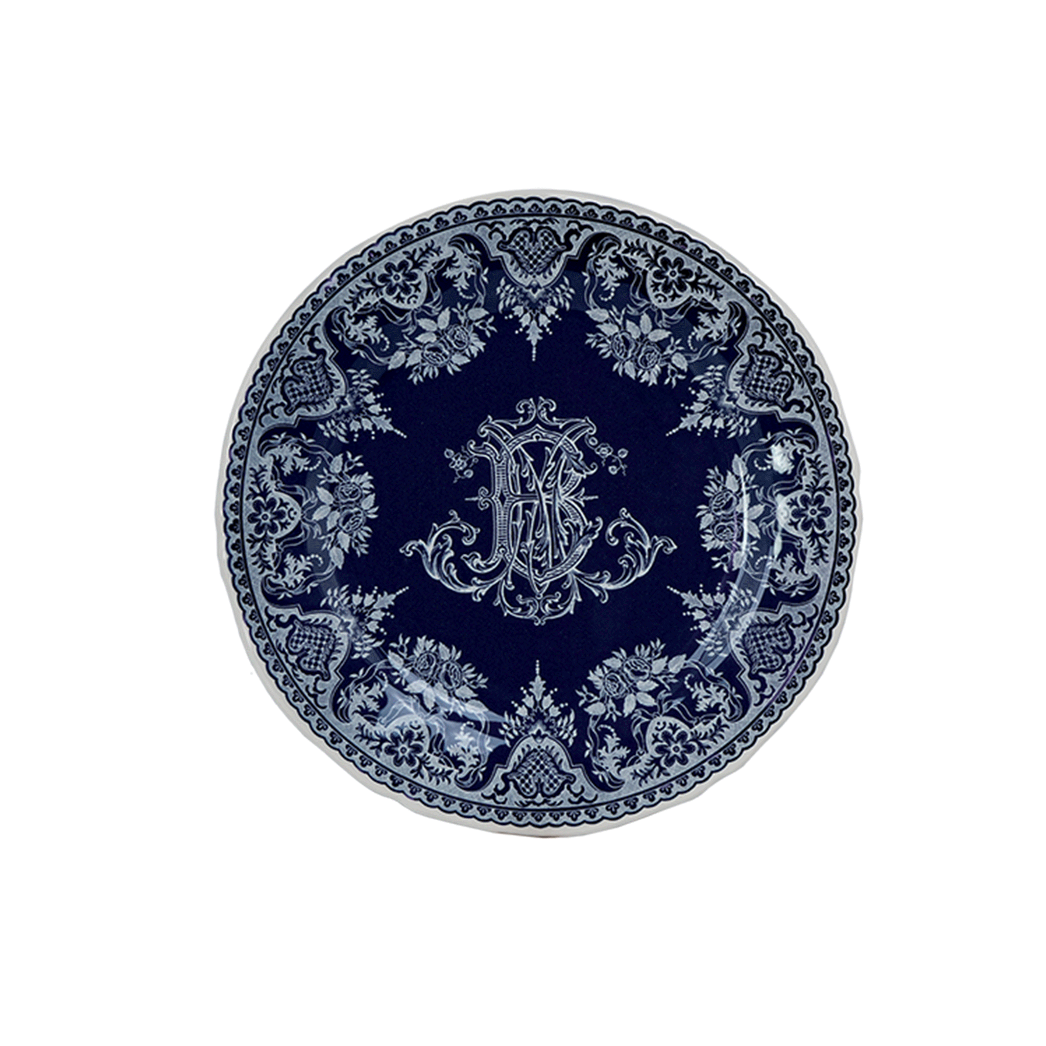 Les Dèpareillèes Bleu Assorted Dessert Plates, 23cm, Set of 6