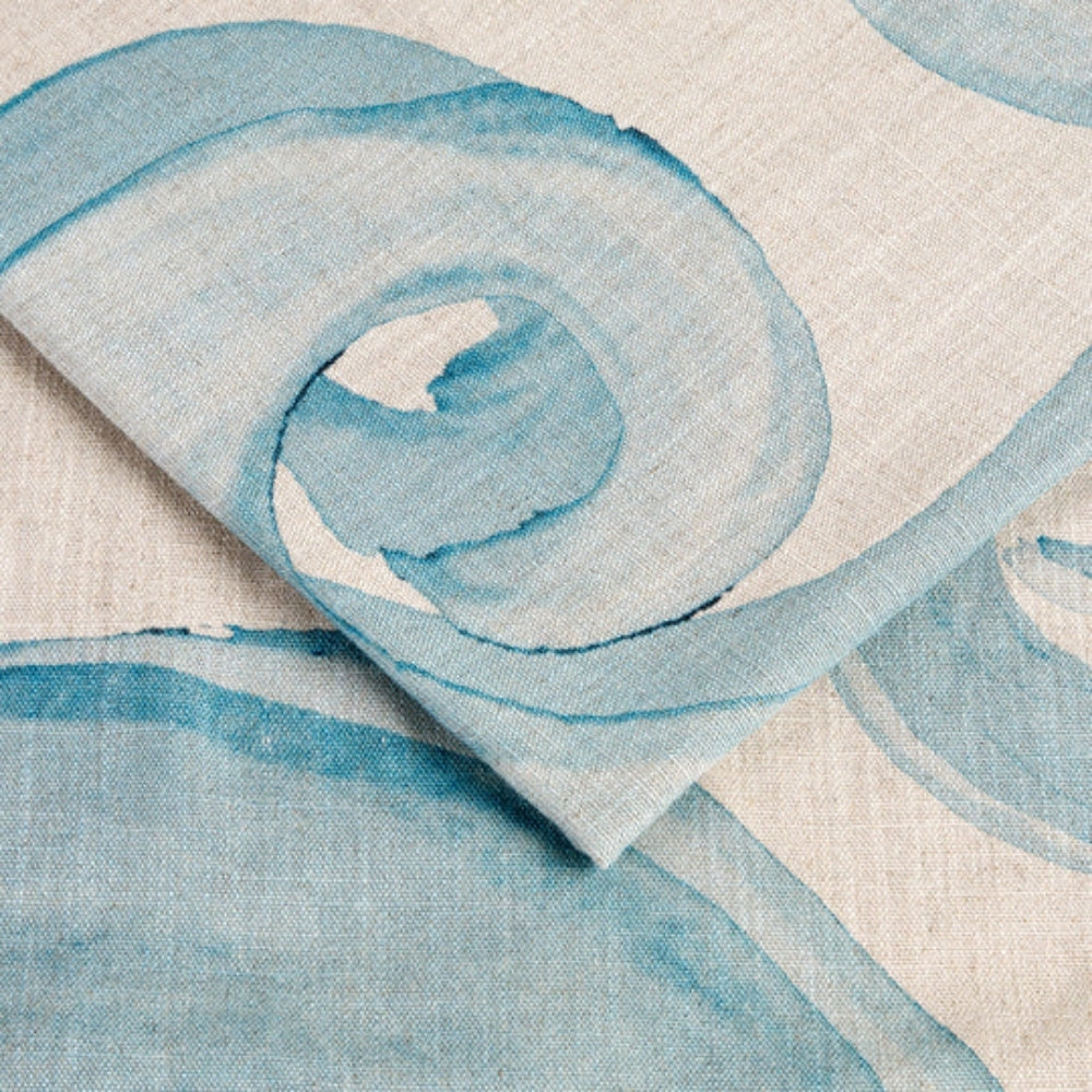 Athenee Peacock Tablecloth – Light Blue 150x260cm