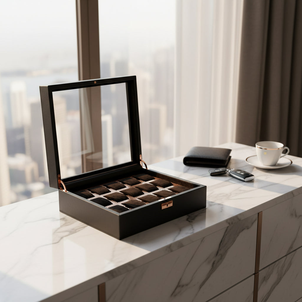 Axis 10 Piece Watch Box