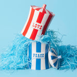 Vice Love Canister - Hand-Painted Porcelain Storage Jar