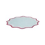 Set 2 scalloped placemats ( Placemats Ø 38 cm )