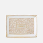 Barocco Beige Platter – Porcelain Rectangular Tray