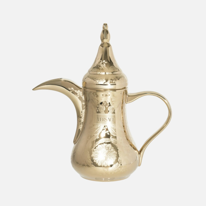 Barocco Gold Coffee Pot Dallah (39.0 x 26.5 x h 19.0cm)