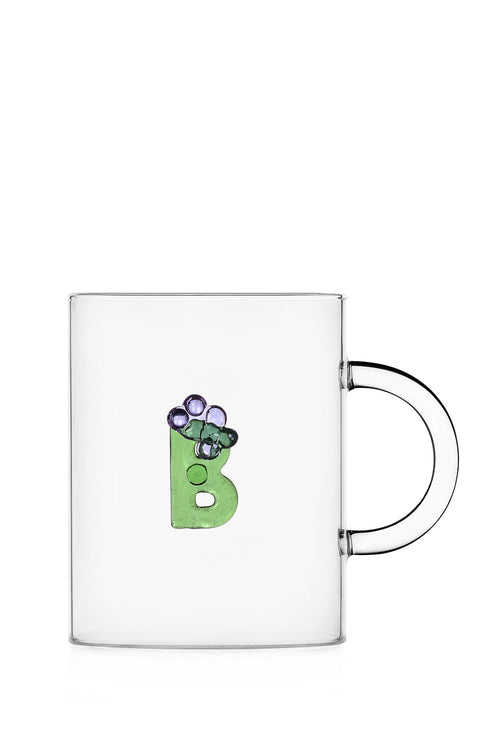 Greenwood Bloom Alphabet Mug B, 350 ml - Maison7