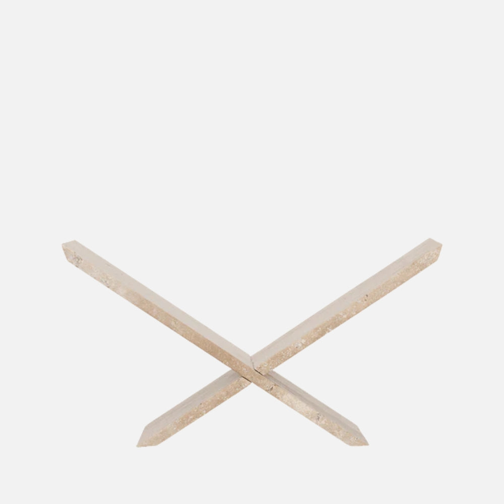 Travertine Handmade Bookbed – Natural