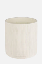 Scented Candle – Strié Collection – Blanc / SF (XL)
