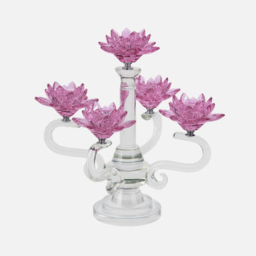 Abhika Romance Candle Holder – Pink