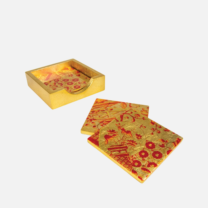 Hevea Lacquer Coaster Set