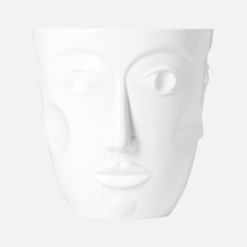 Champagne Cooler Faces, White